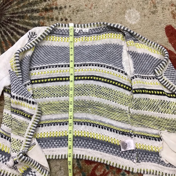 Moth Anthropologie M Cardigan Sweater Open Front - Picture 4 of 9